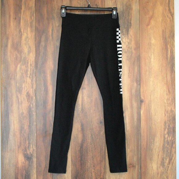 Hollister Women's Black Leggings Yoga Pants XS - Picture 1 of 4